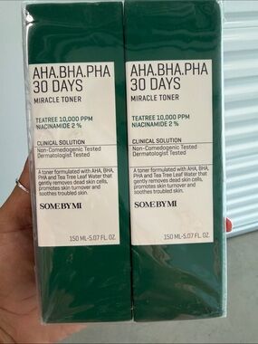 SEALED SOME BY MI AHA BHA PHA 30 Days Miracle Toner – Pack of 2